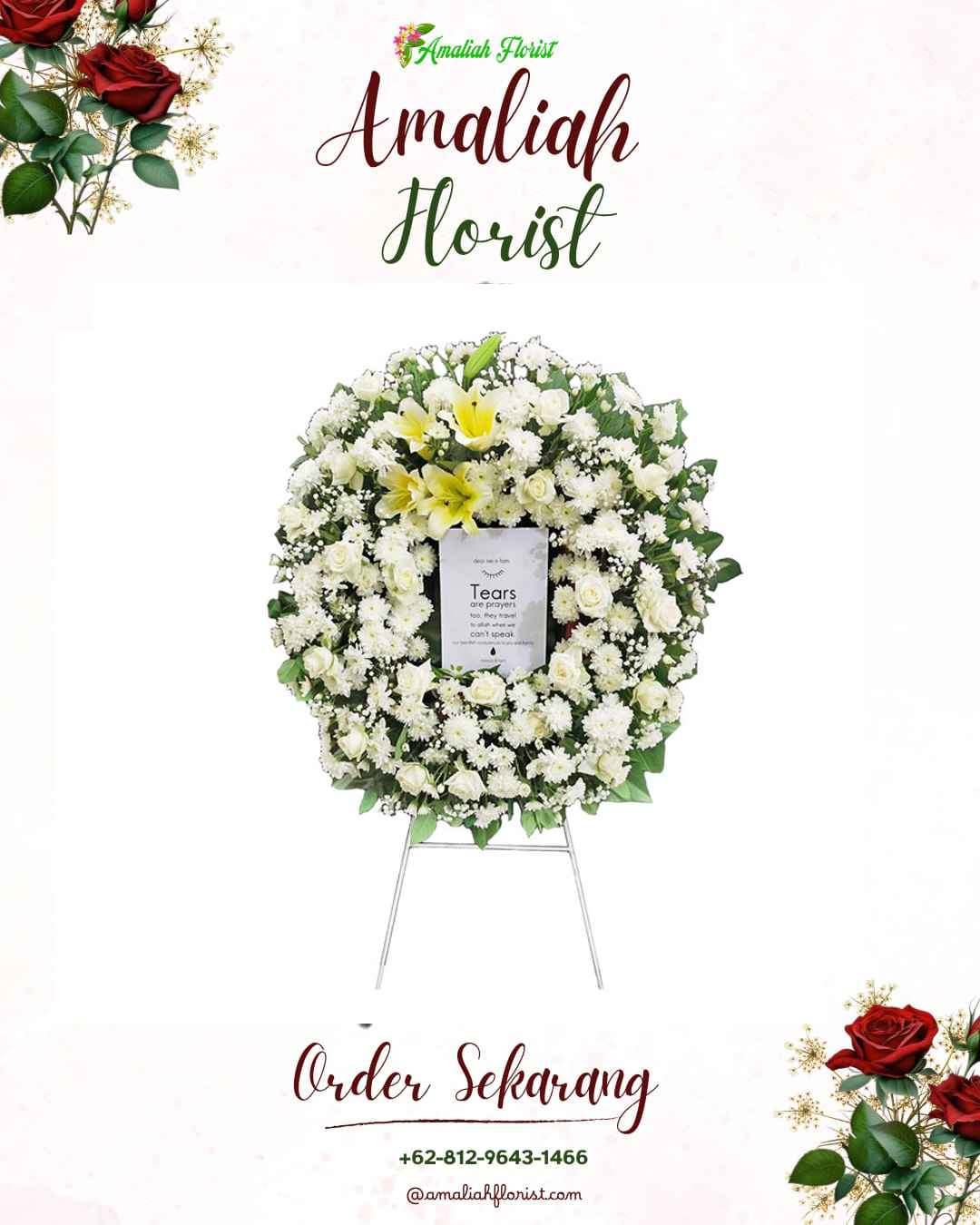 Krans Bunga Duka Godean